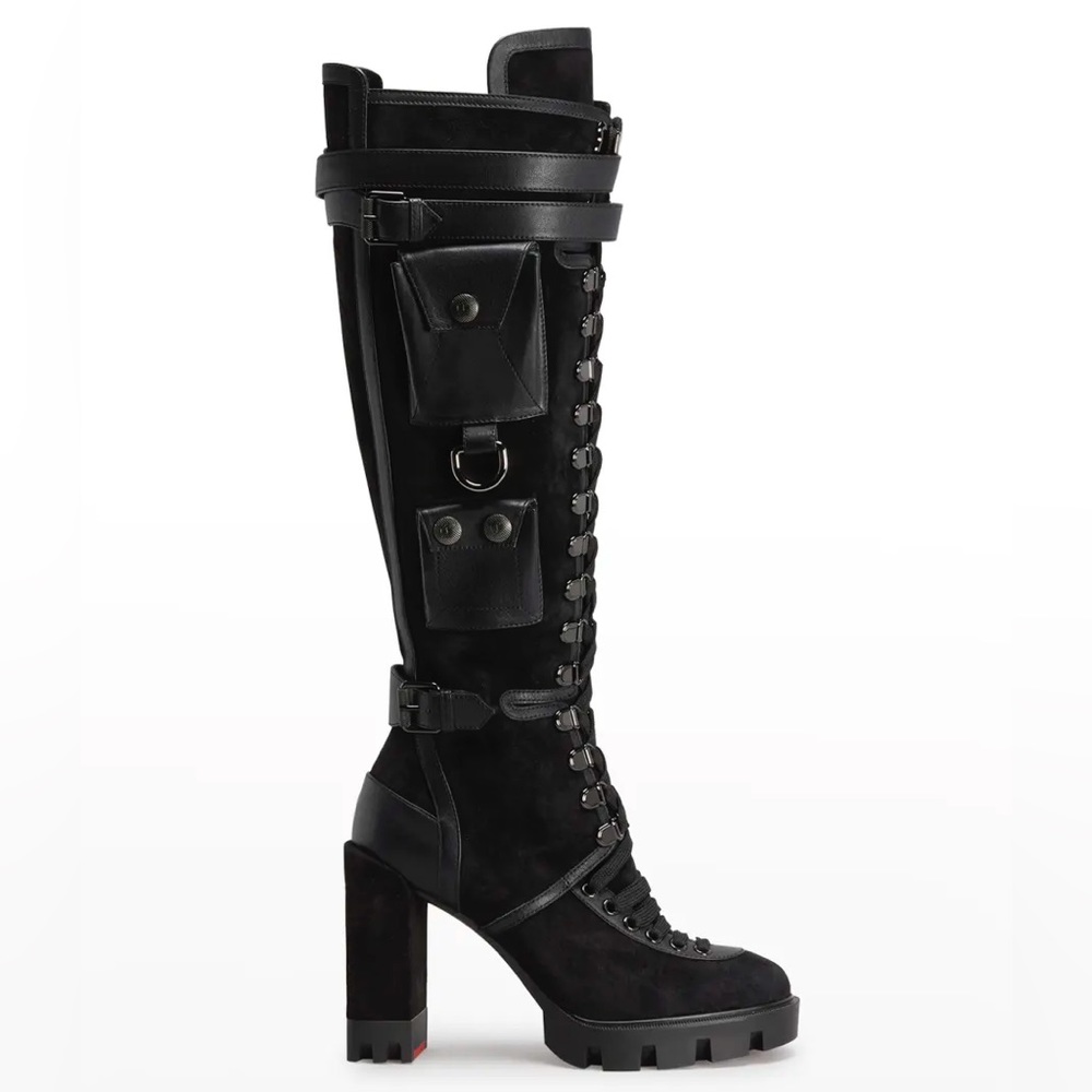 *Rare* sand and glory knee high boots